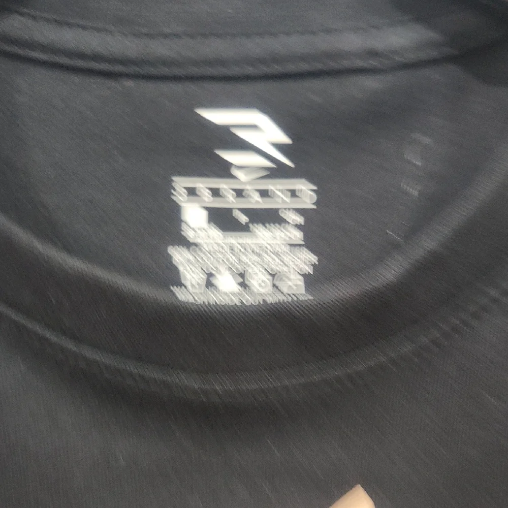 Nike Black and Tan Short Sleeve Tee with Bold Swoosh - Picture 3 of 7